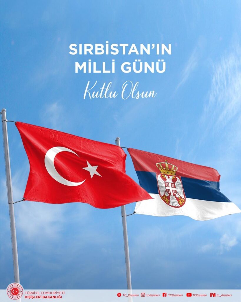 Sırbistan’ın Milli Günü Kutlandı