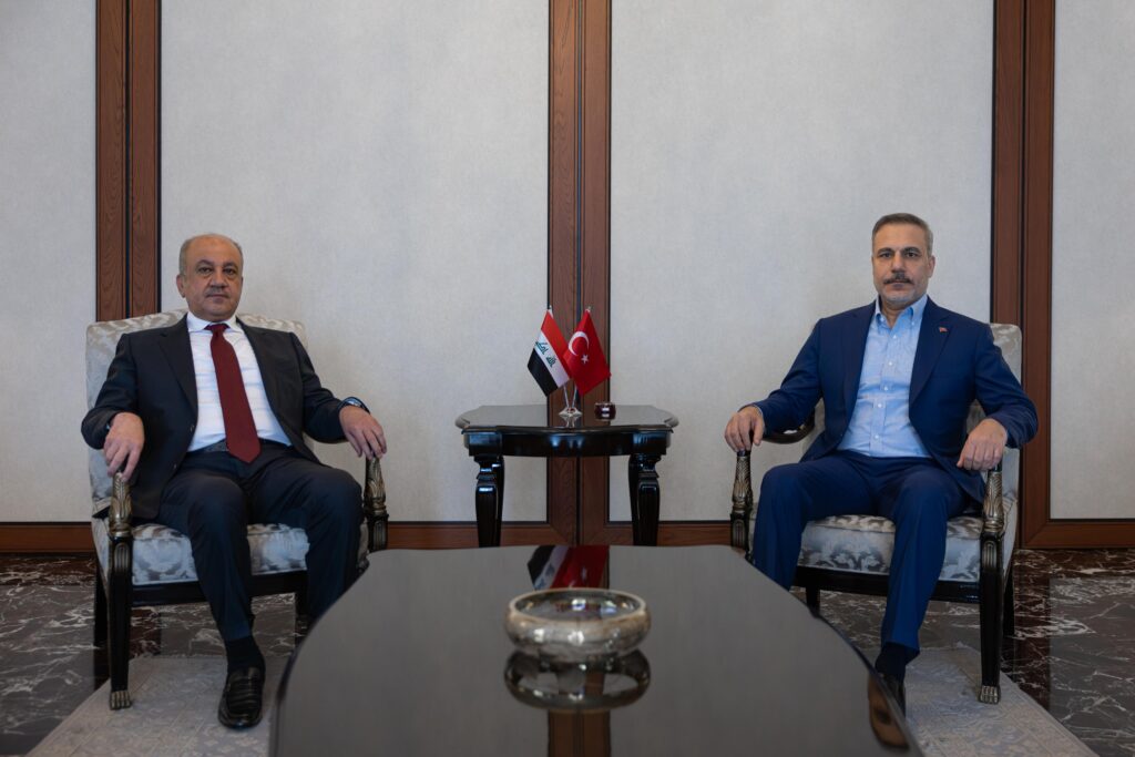 Bakan Fidan Iraklı Mevkidaşıyla Görüştü