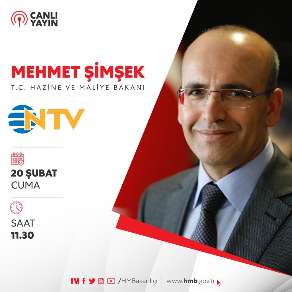 Bakan Şimşek NTV’de Canlı Yayında