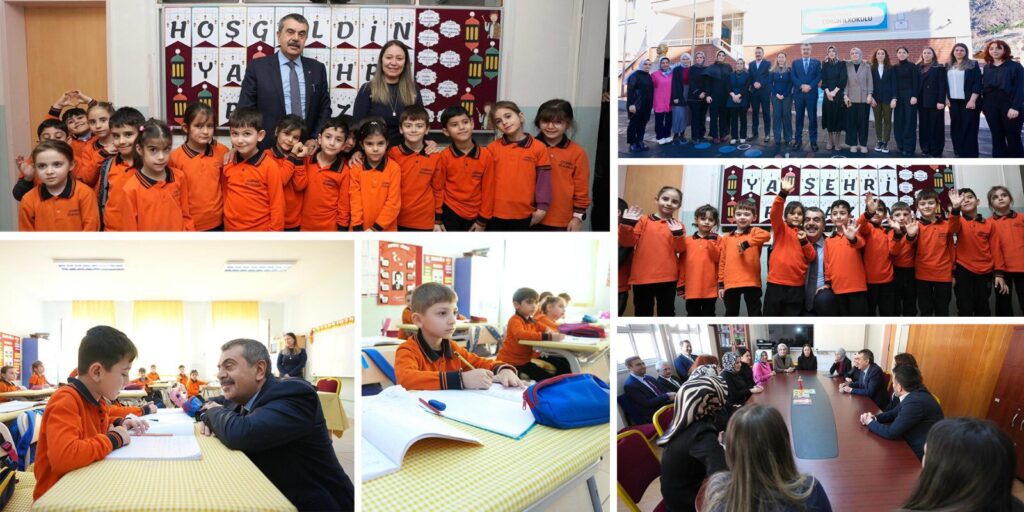 Bakan Tekin Çoruh İlkokulu’nda