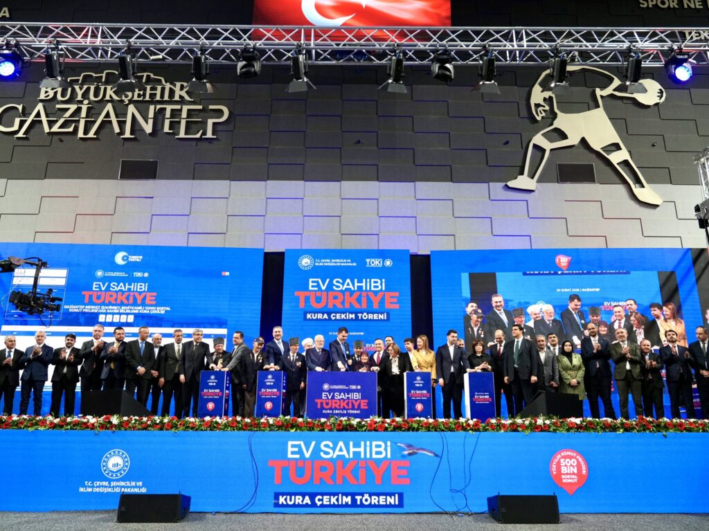 Gaziantep’te Konut Projesi Kurası