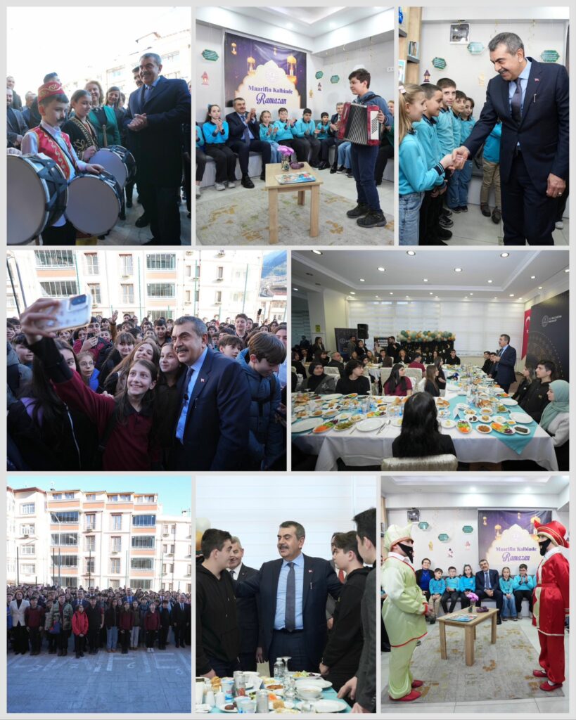 Bakan Tekin Ramazan Etkinliklerinde