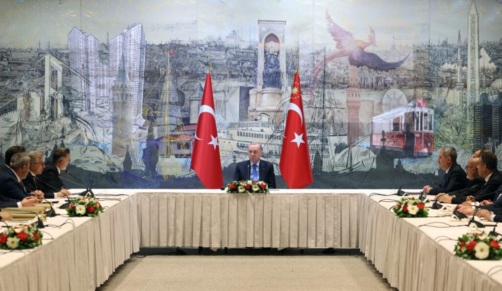 Erdoğan ASKON Heyetini Kabul Etti