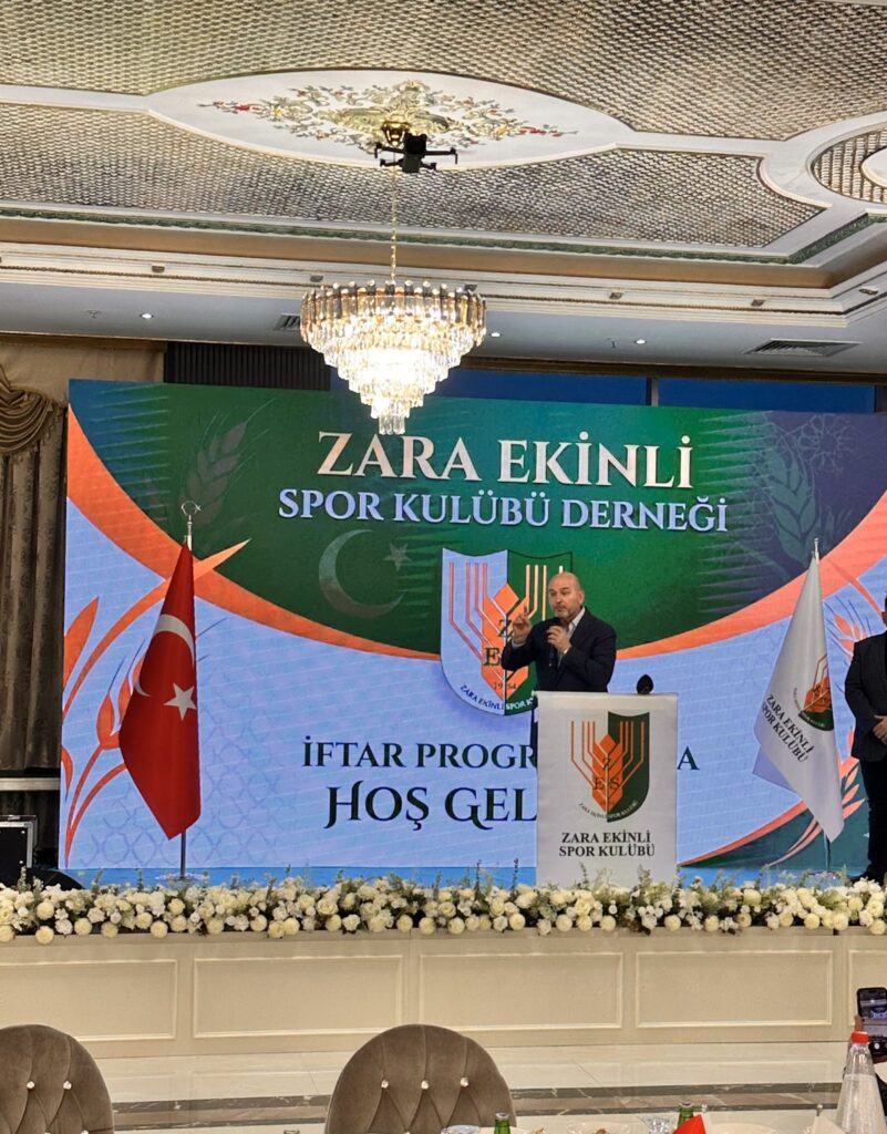 Zara Ekinli Spor Kulübü’nden İftar Programı
