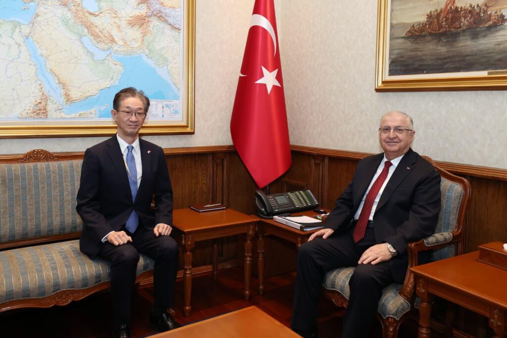 Bakan Güler, Büyükelçi Tamura’yı kabul etti