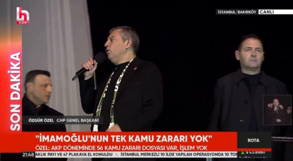 Özgür Özel’den Erdoğan’a Eleştiri