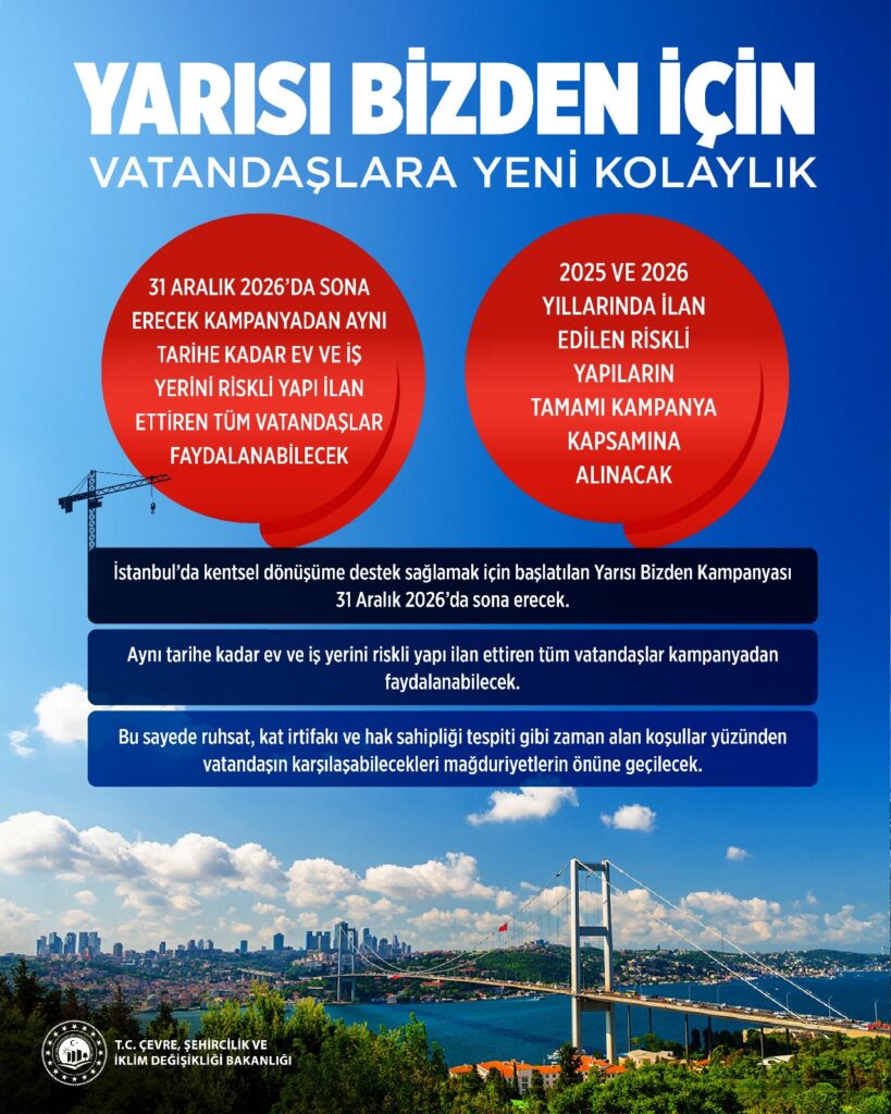 YarısıBizden Kampanyası Başladı