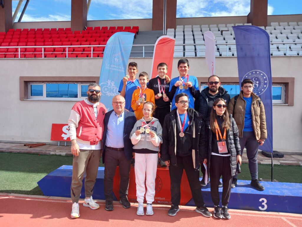 Okul Sporları Özel Sporcular Atletizm Müsabakaları Sona Erdi