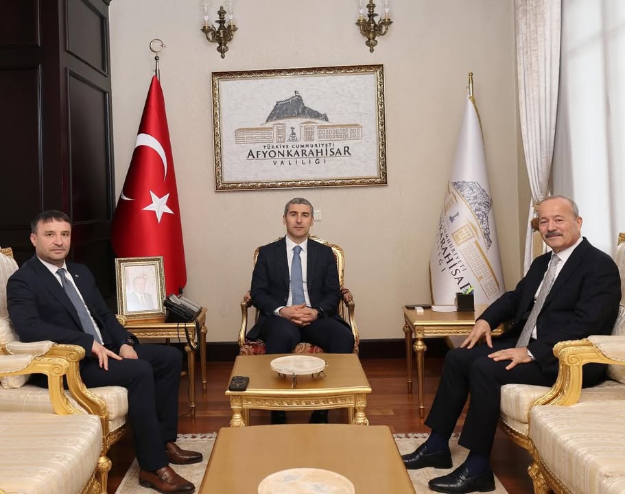 Afyonkarahisar Valisi Dr. Naci Aktaş’ı Ziyaret Edildi