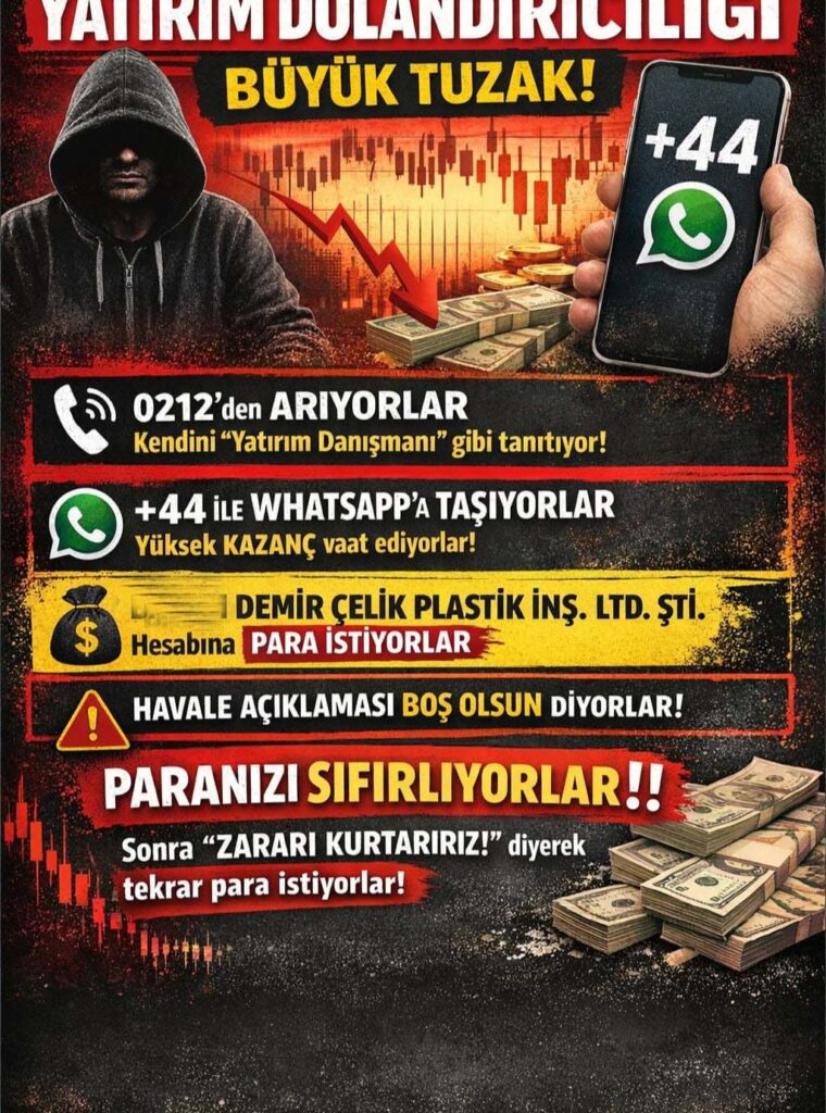 Afyonkarahisar Vatandaşından Yeni Dolandırıcılık Uyarısı: “Ben Yandım, Siz Yanmayın”