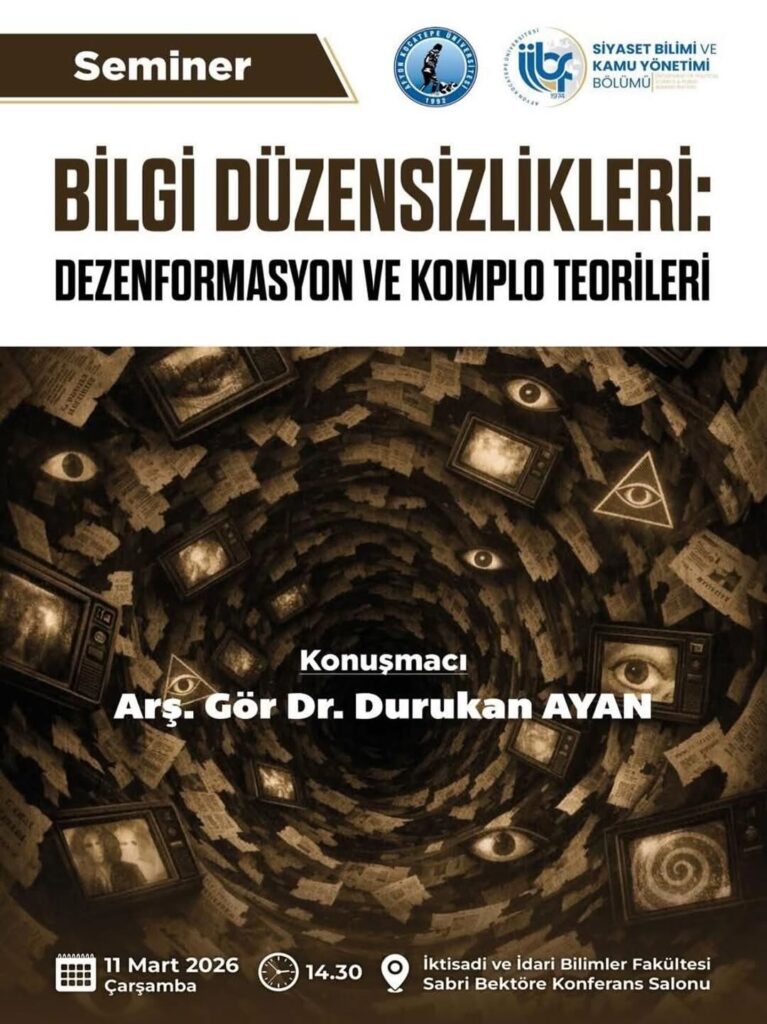 Afyon Kocatepe Üniversitesi’nden Bilgi Düzensizlikleri ve Dezenformasyon Konferansı