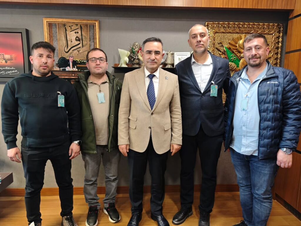 Sağlık-Sen Üniversite Şube Yönetimi AFSÜ’de Misafir Edildi