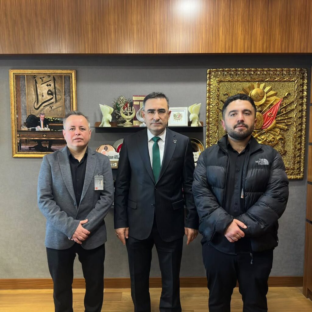 Afyonkarahisar AK Parti Milletvekili Dr. Hasan Arslan, Gazi Meclisinde Serdar Sezen ve Mücahit Şahin’i Ağırladı