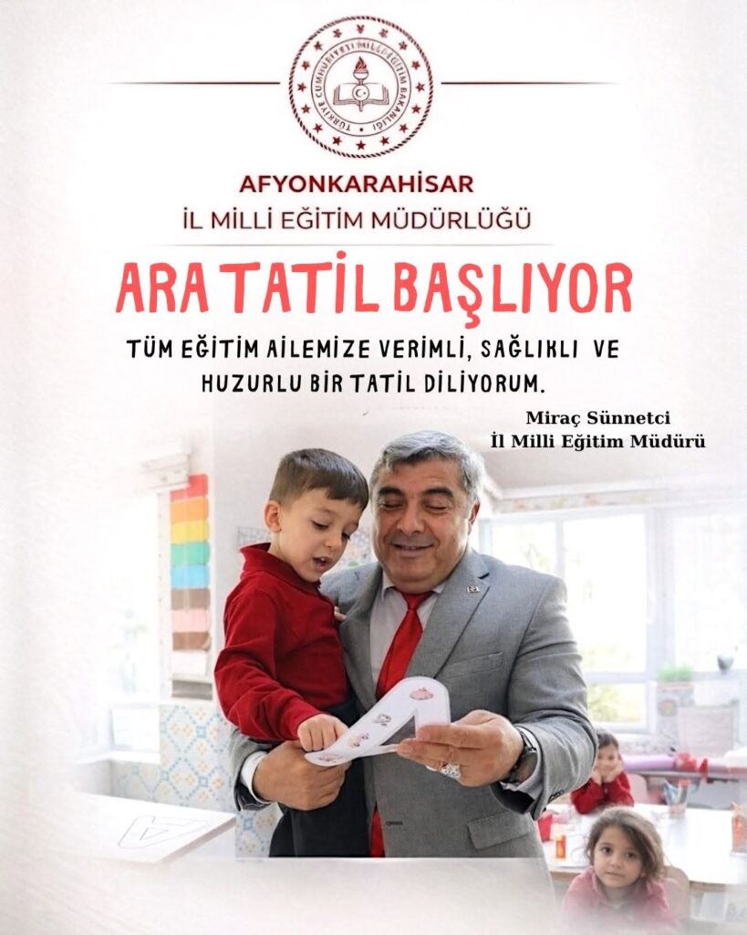 Eğitim Ailemizin Birlikte Geçirdiği Güzel Bir Dönemin Ardından Ara Tatil Zamanı