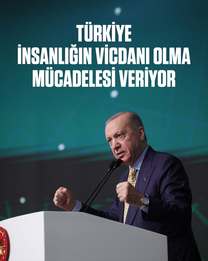 Türkiye Cumhurbaşkanı Recep Tayyip Erdoğan’dan Vicdanlı Paylaşım