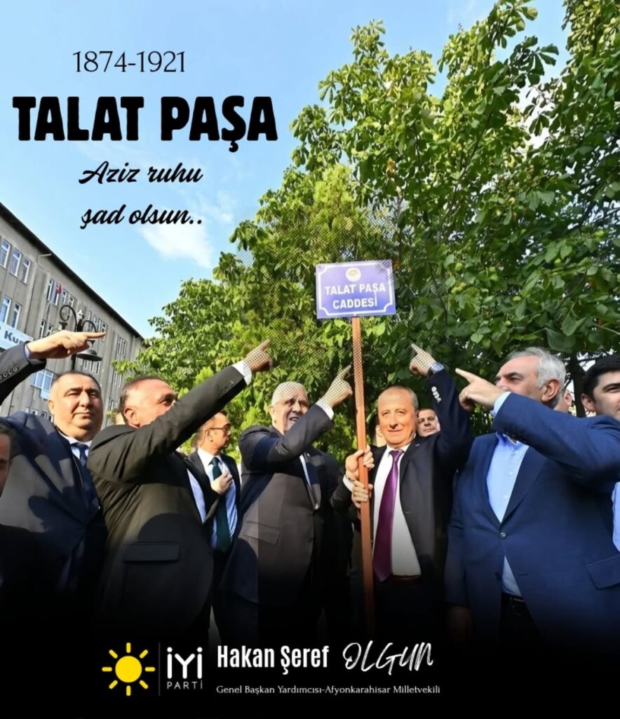 Ermeni Terörist Tarafından Şehit Edilen Talat Paşa’nın Anısına Saygı Paylaşımı