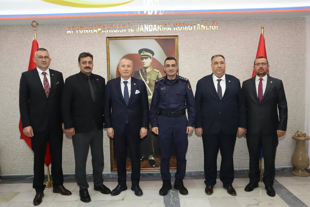 Afyonkarahisar İl Jandarma Komutanı’na Ziyaret