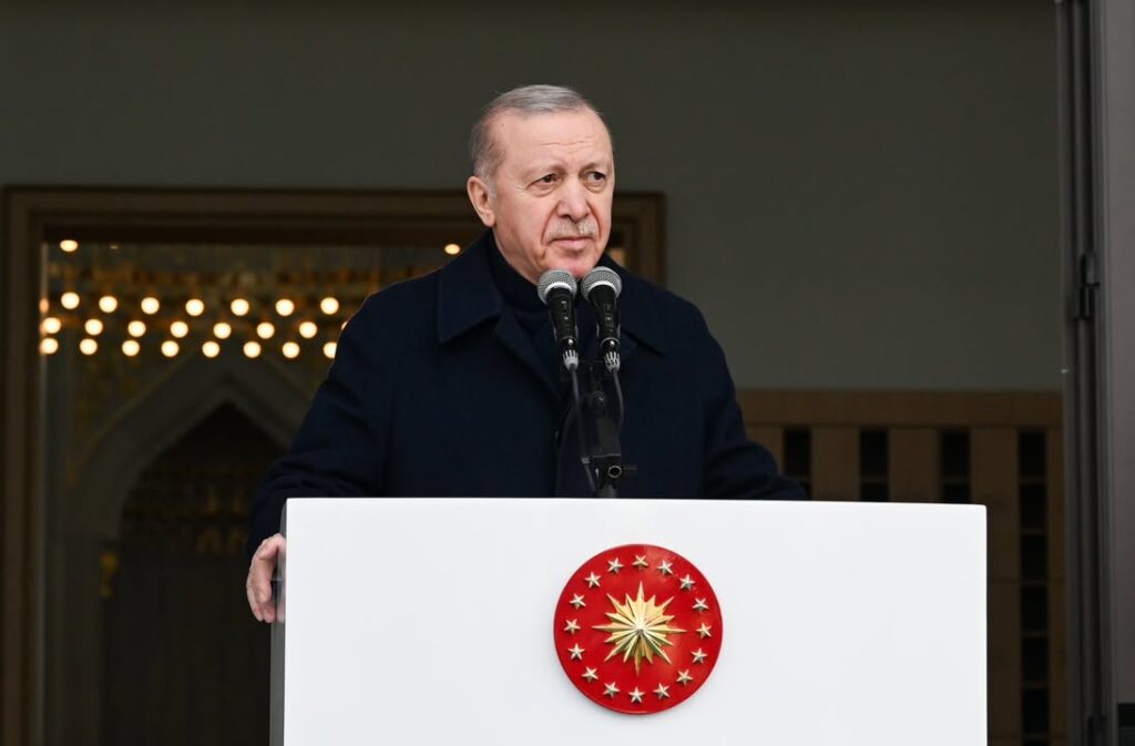 Cumhurbaşkanı Erdoğan’ın Hacı İbrahim Demir Camii Paylaşımı