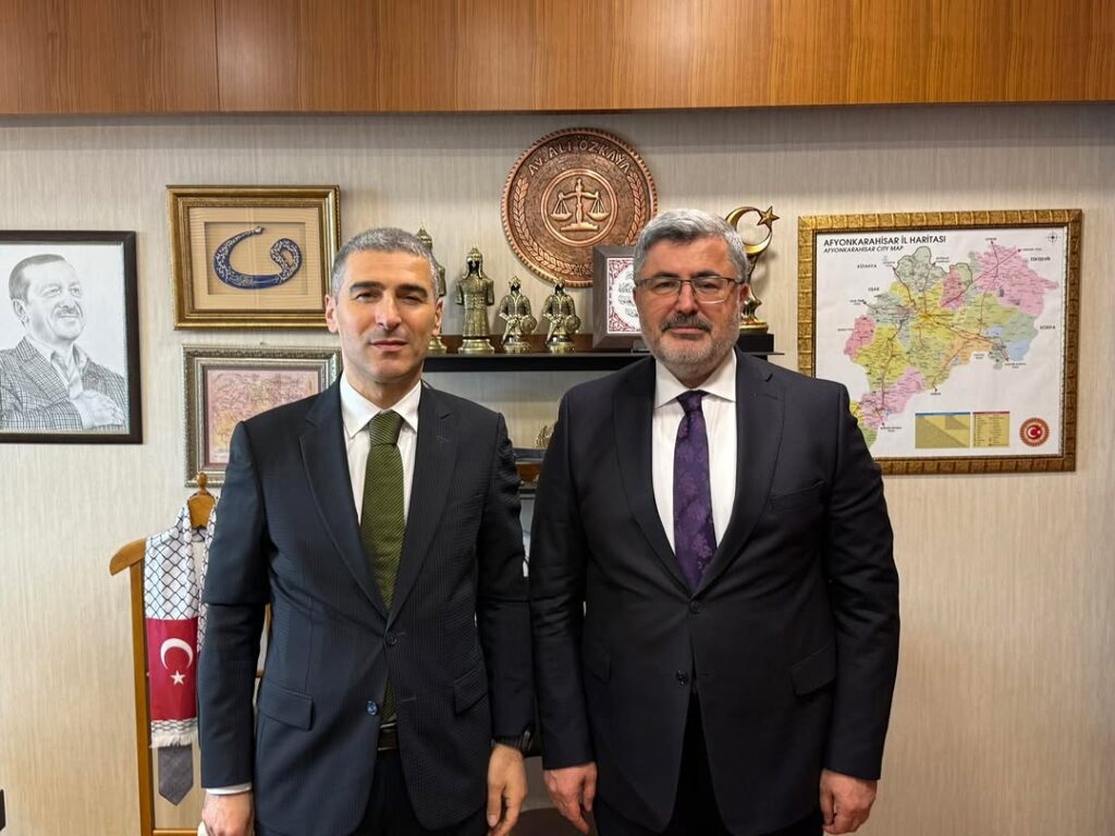 Afyonkarahisar Valisi Dr. Naci Aktaş Gazi Meclis’te Misafir Edildi