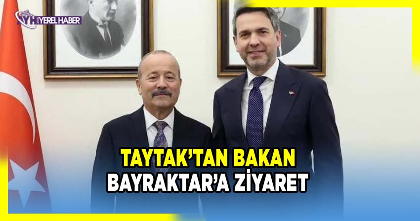 MHP Afyon Milletvekili Mehmet Taytak, Enerji Bakanı Alparslan Bayraktar’ı Ziyaret Etti