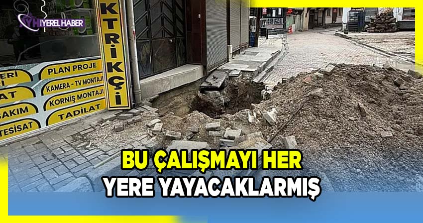 Afyonkarahisar Belediyesi’nden Kocatepe Gazetesi Önünde Yapılan Kazı Çalışması Hakkında Açıklama