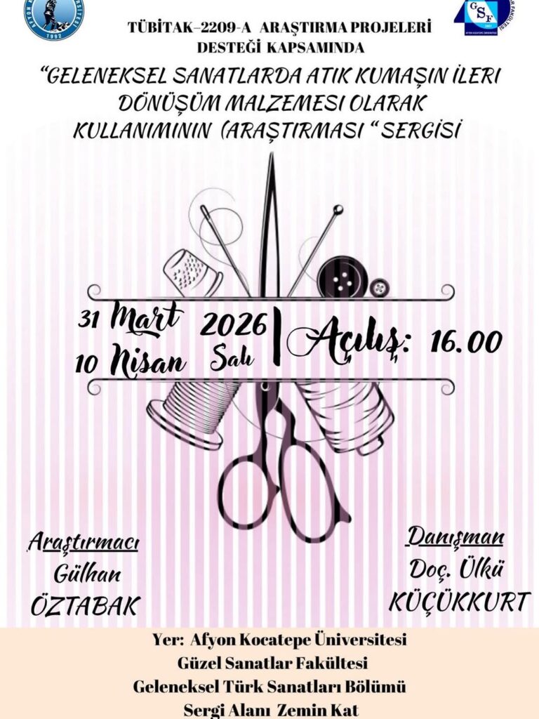 Afyon Kocatepe Üniversitesi’nden Geleneksel Sanat Sergisi