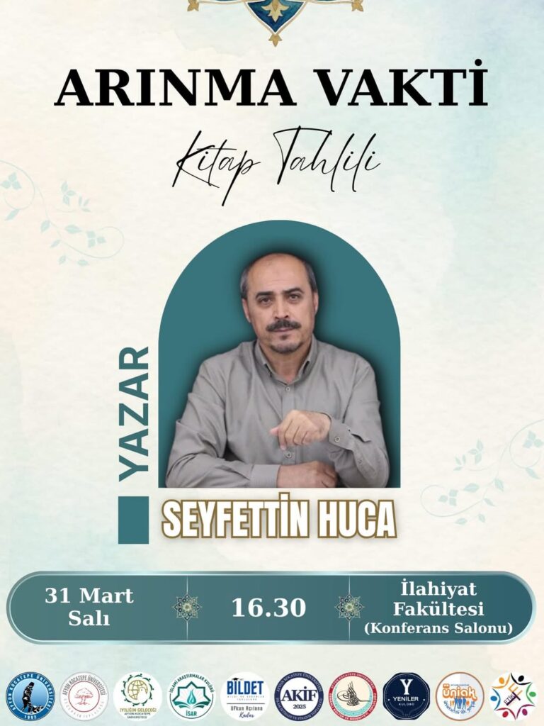 Afyon Kocatepe Üniversitesi’nde Bugün: Arınma Vakti – Kitap Tahlili Etkinliği