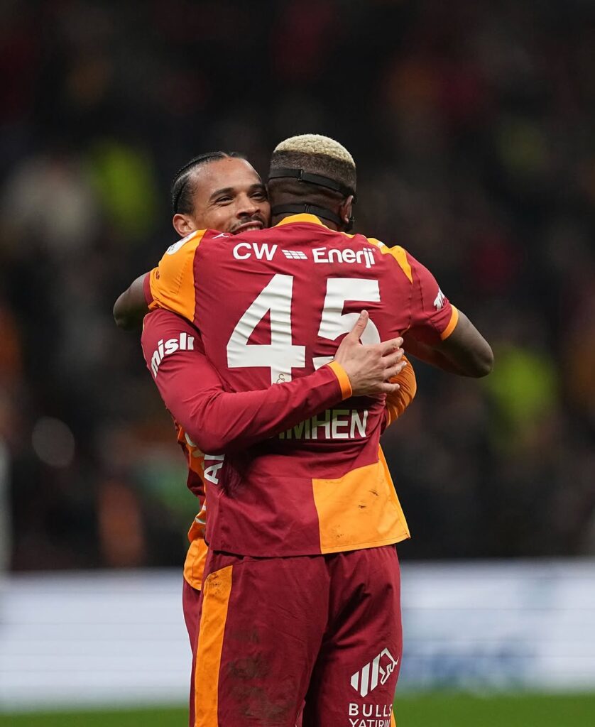 Galatasaray Spor Kulübü, Leroy Sane ve Victor Osimhen’i Kutladı