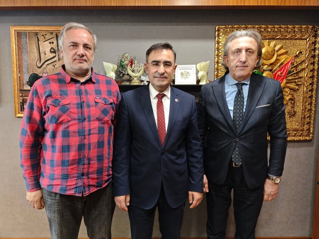 Ak Parti Afyonkarahisar Milletvekili Hasan Arslan, Talip Özen ve Şenol Eraslan’ı TBMM’de Ağırladı