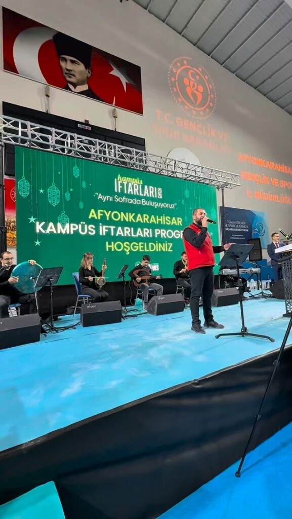 Afyonkarahisar Gençlik ve Spor İl Müdürlüğü’nden Kampüs İftarları Programı