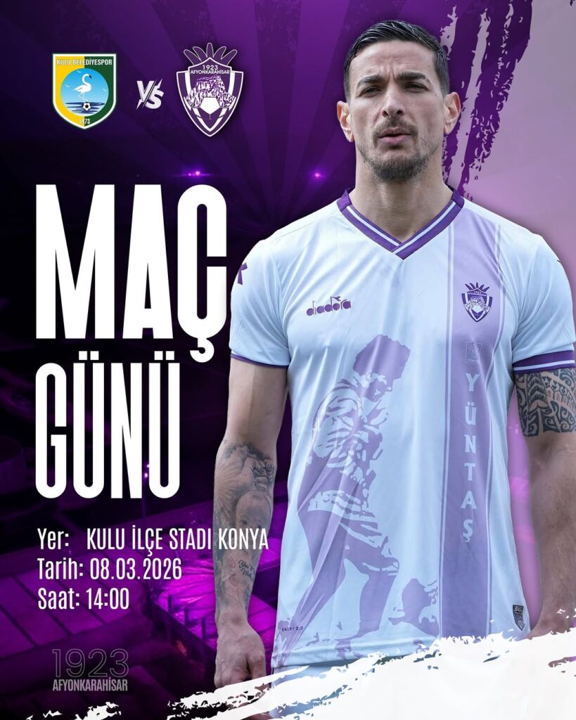 1923 Afyonkarahisar SK – Kulusan Kulu Belediye Spor Maçı Bugün