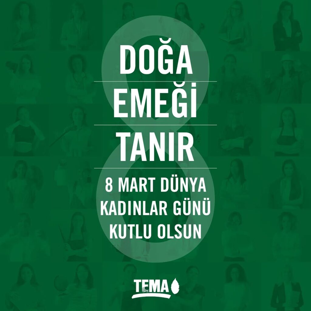 Tema Vakfı Afyonkarahisar Çay İlçe Sorumluluğu’ndan 8 Mart Dünya Kadınlar Günü Mesajı