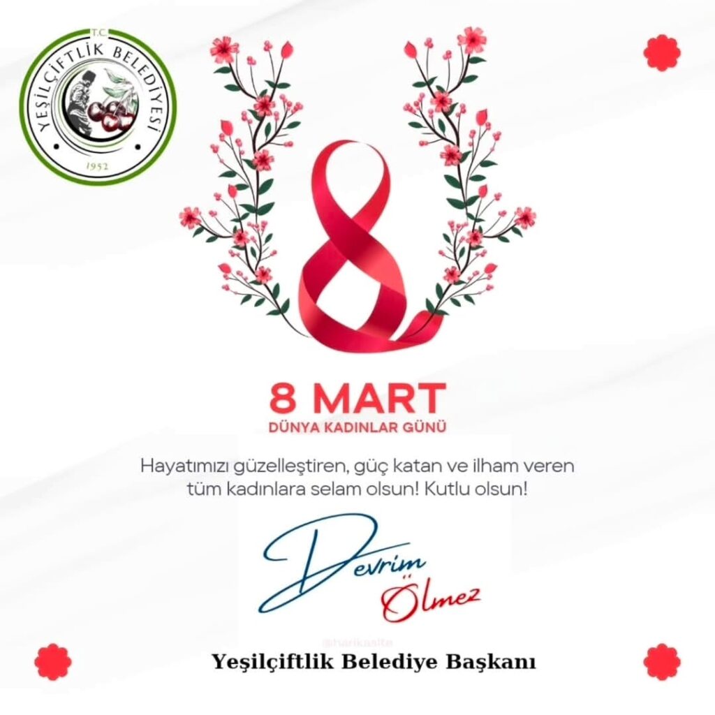 Kadının Gücü Toplumu Yaratır, Kadının Gülüşü Dünyaya Baharı Getirir! Dünya Kadınlar Günü Kutlu Olsun