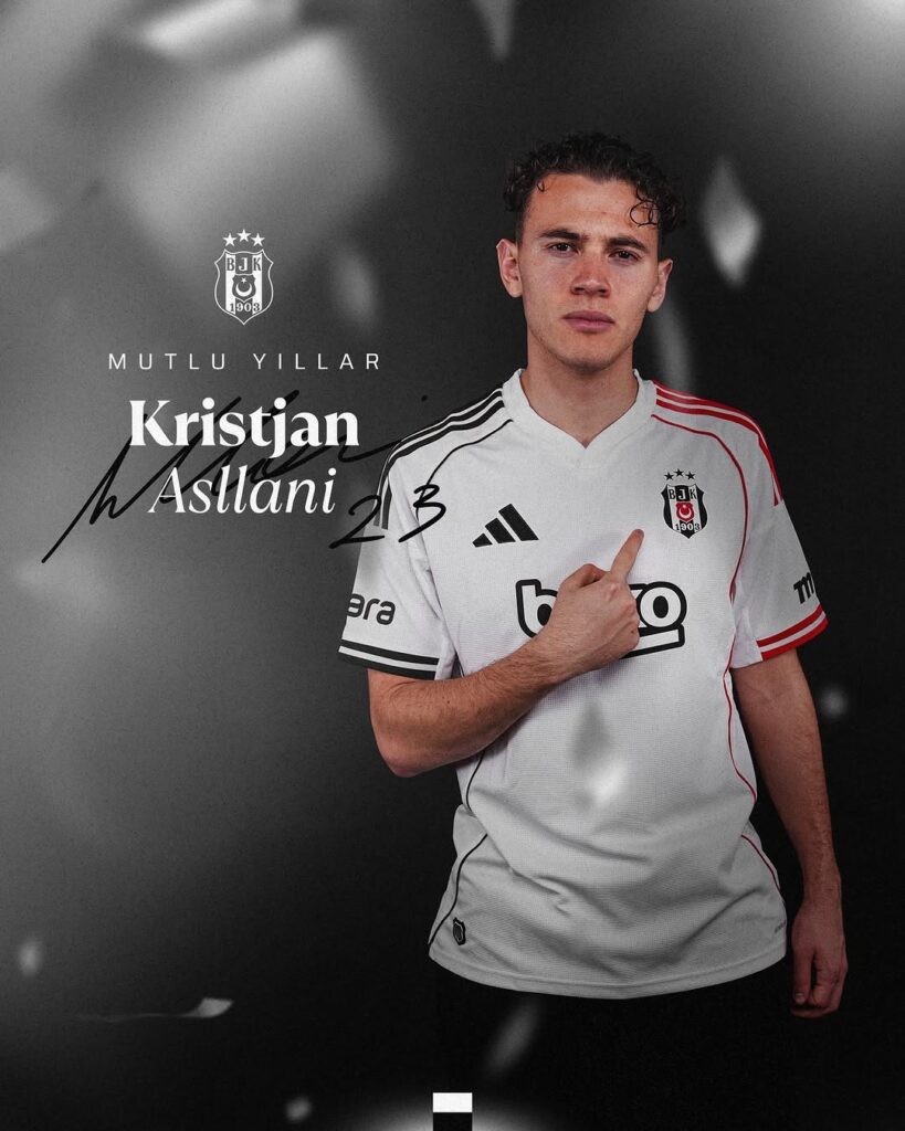 Beşiktaş Futbol Takımı’ndan Kristjan Asllani’ye Doğum Günü Kutlaması