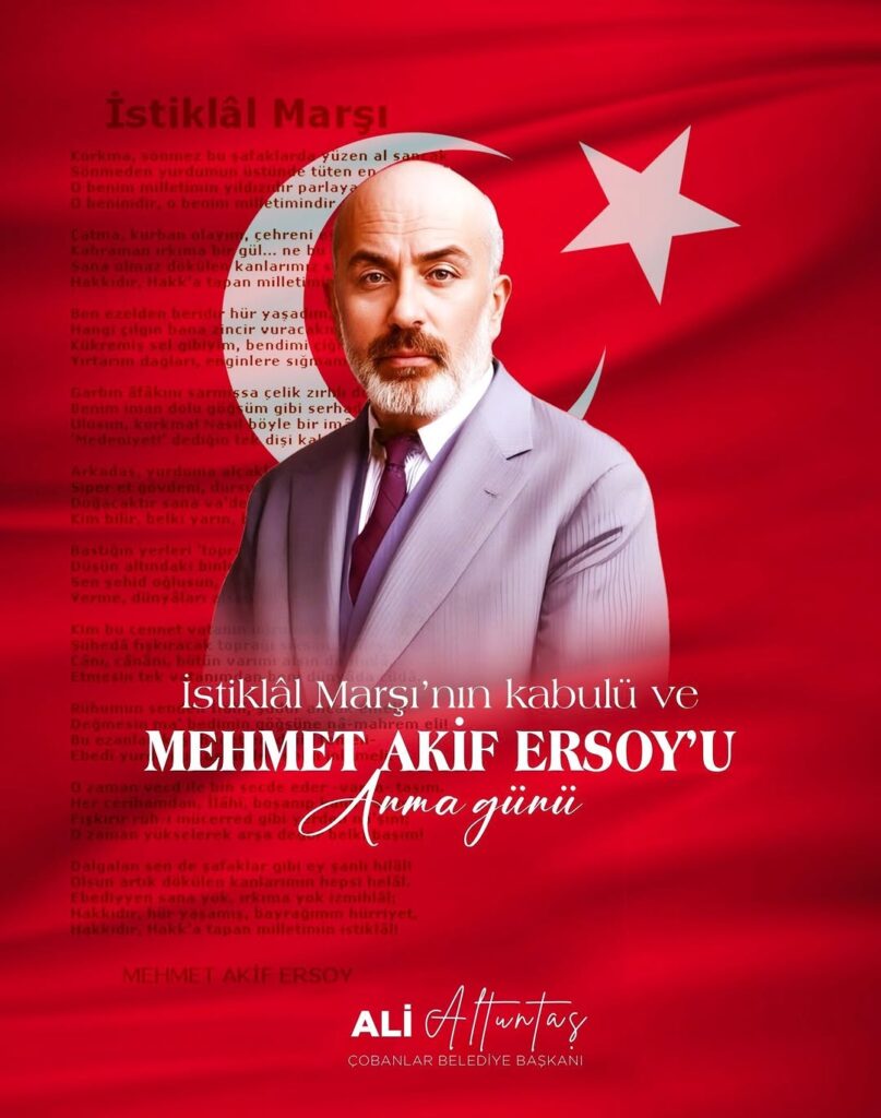 İstiklal Marşı’nın Kabulünün 105. Yılı Kutlu Olsun