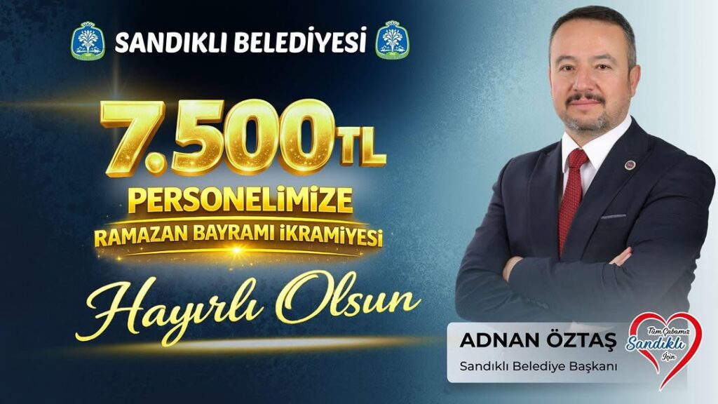 Kıymetli mesai arkadaşlarımızın bayramı huzur ve mutluluk içinde geçirebilmesi için belediye personelimizin iki…