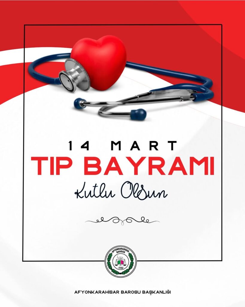 Tıp Bayramı Kutlaması Afyonkarahisar Barosu’ndan