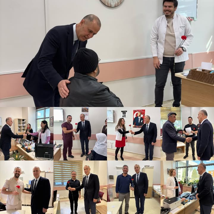 Afyonkarahisar Devlet Hastanesi’nden 14 Mart Tıp Bayramı Ziyareti