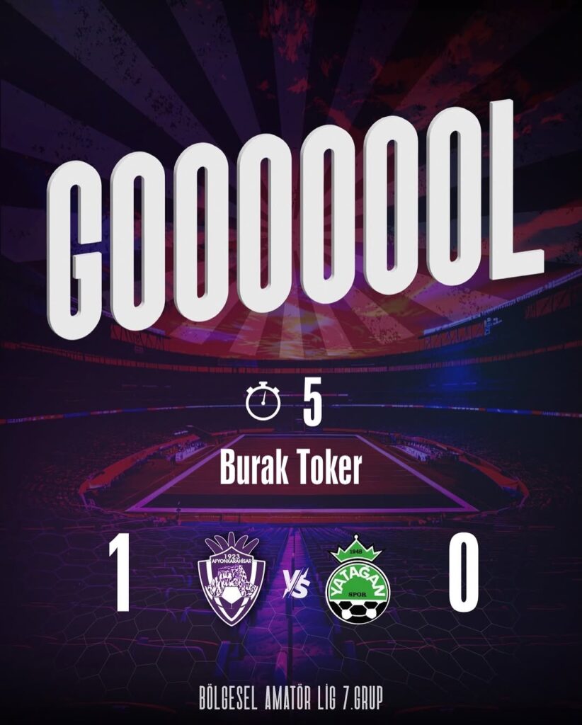 Burak Toker’den Harika Gol! ⚽️
