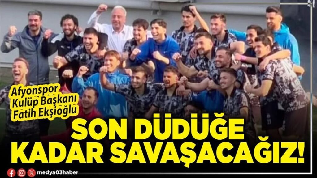 Afyonspor, İzmir Deplasmanında Muhteşem Galibiyetle Ligde Kalma Hedefine Yeniden Umutlandı