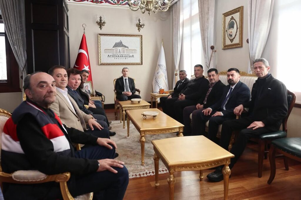 Afyonkarahisar Valiliği’ne Ziyaretten İnternet Gazetecilerinden Destek