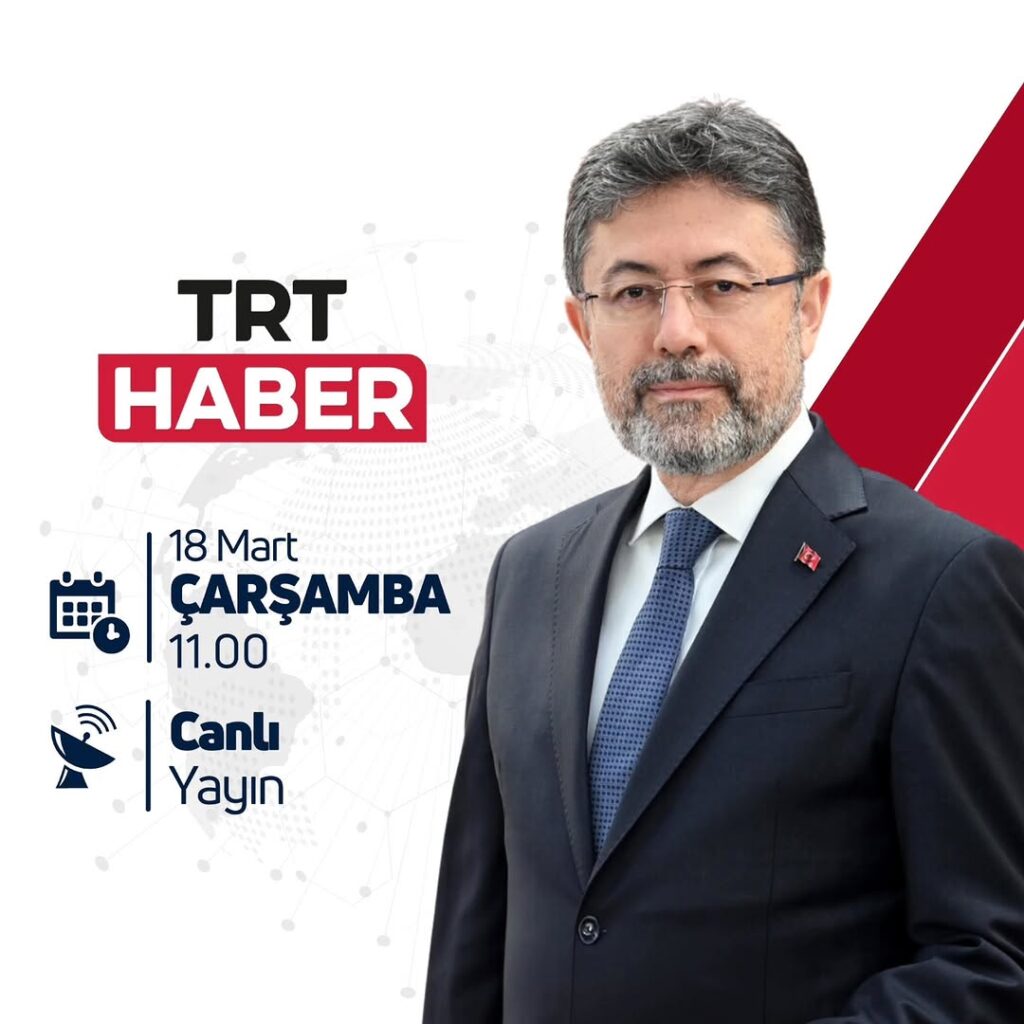 Afyonkarahisar İl Tarım Ve Orman Müdürlüğü TRT Haber Canlı Yayını’nda Gündemini Değerlendirecek