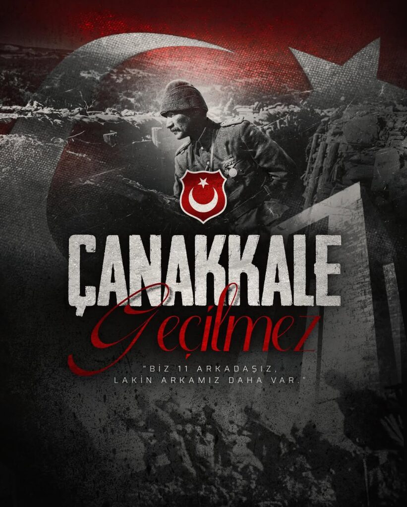 Beşiktaş’ın 18 Mart Çanakkale Zaferi Paylaşımı