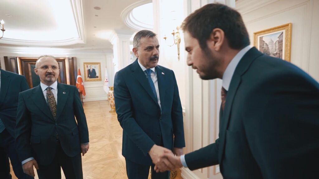 İçişleri Bakanı Mustafa Çiftçi, Personelle Bayramlaştı