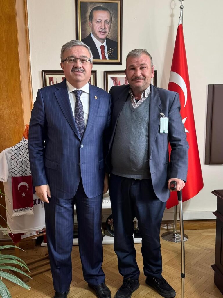 Ak Parti Milletvekili İbrahim Yurdunuseven, Ergül Öztaş’ı TBMM’de Ağırladı