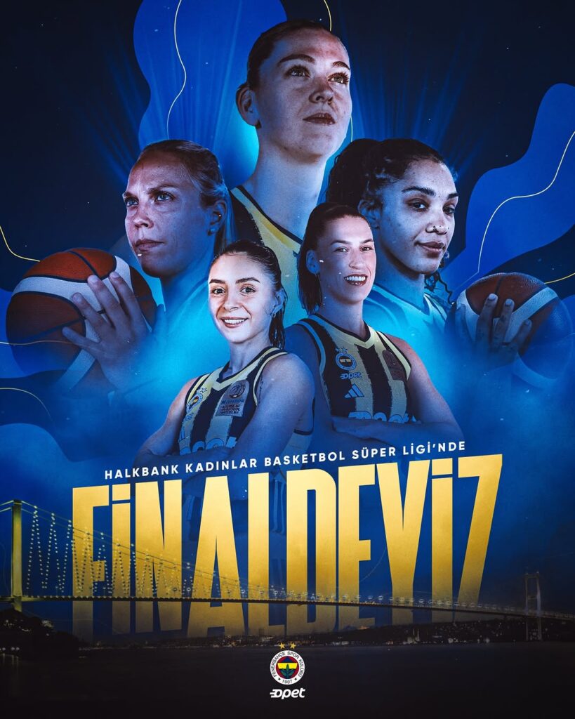 Halkbank Kadınlar Basketbol Süper Ligi’nde Finalde!