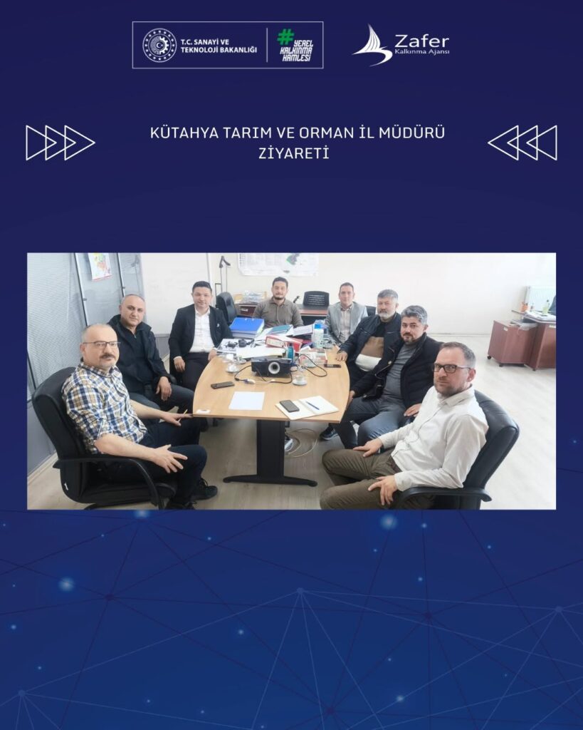 Kütahya Tarım ve Orman İl Müdürü Ajansımızı Ziyaret Etti
