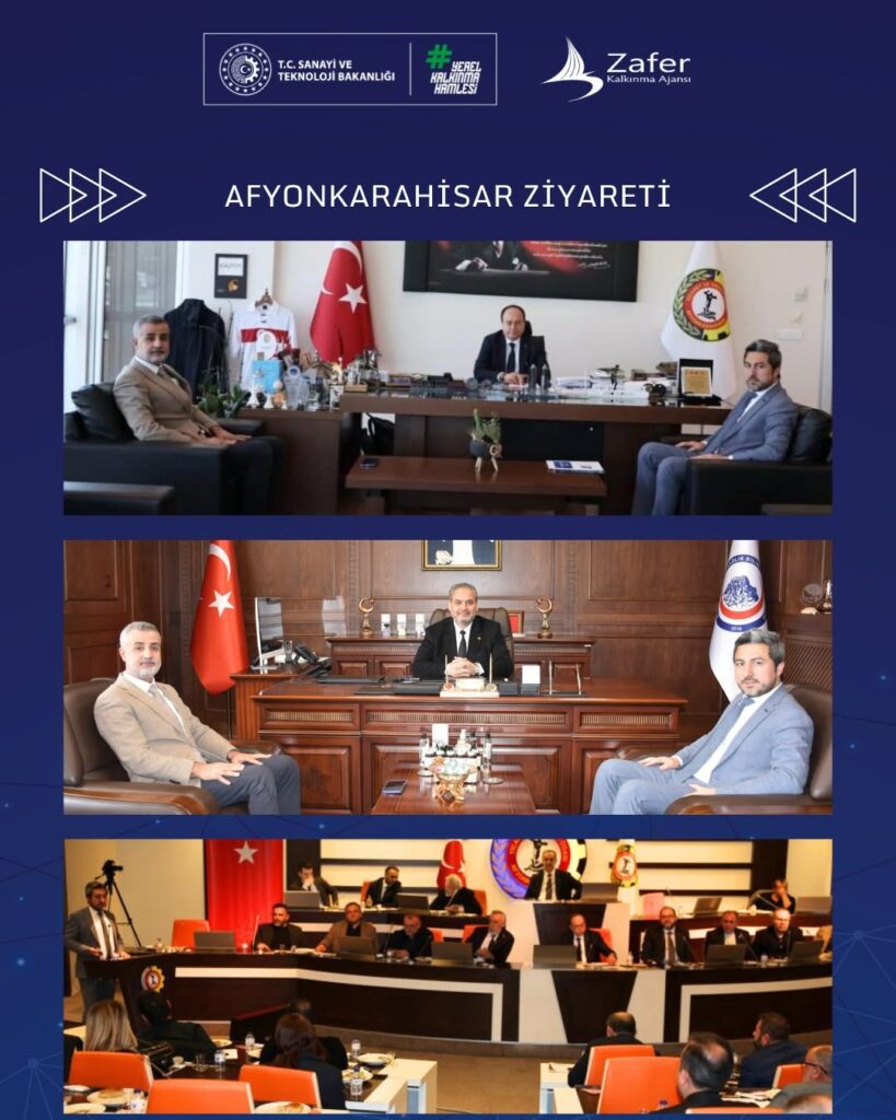 Genel Sekreter Kutlu Eser, Yerel Kalkınma Hamlesi Teşvik Programı Kapsamında Afyon Sağlık Bilimleri Üniversitesi ve ATSO’yu Ziyaret Etti