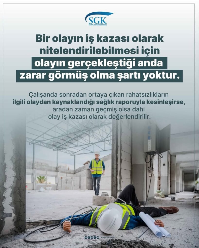 İş Kazası Tanımı ve Değerlendirme Kriterleri