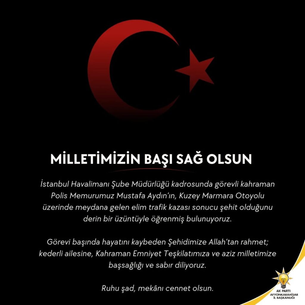 İstanbul Havalimanı’nda Görevli Polis Memuru Şehit Oldu